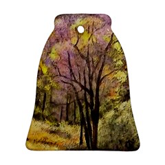 Outdoor Nature Natural Woods Ornament (bell) by Pakrebo