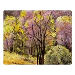 Outdoor Nature Natural Woods Double Sided Flano Blanket (large)  by Pakrebo