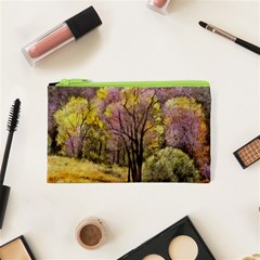 Outdoor Nature Natural Woods Cosmetic Bag (xs) by Pakrebo