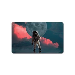 Astronaut Moon Space Planet Magnet (name Card) by Pakrebo