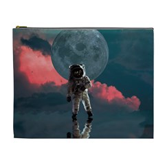 Astronaut Moon Space Planet Cosmetic Bag (xl) by Pakrebo