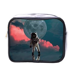 Astronaut Moon Space Planet Mini Toiletries Bag (one Side) by Pakrebo