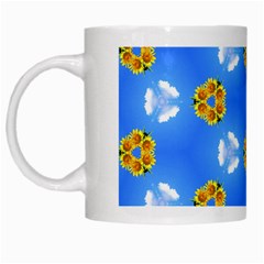 Pattern Sequence Motif Design Plan Flowers White Mugs