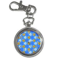 Pattern Sequence Motif Design Plan Flowers Key Chain Watches