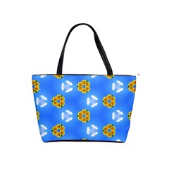 Pattern Sequence Motif Design Plan Flowers Classic Shoulder Handbag by Pakrebo