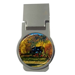 Outdoor Landscape Scenic View Money Clips (round)  by Pakrebo