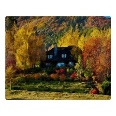 Outdoor Landscape Scenic View Double Sided Flano Blanket (large)  by Pakrebo