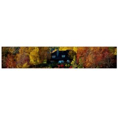 Outdoor Landscape Scenic View Large Flano Scarf 