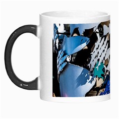 Art Fish Salmon Sydney Metal Morph Mugs by Pakrebo