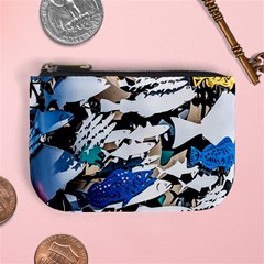 Art Fish Salmon Sydney Metal Mini Coin Purse by Pakrebo