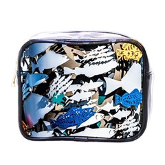 Art Fish Salmon Sydney Metal Mini Toiletries Bag (one Side) by Pakrebo