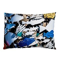 Art Fish Salmon Sydney Metal Pillow Case (two Sides) by Pakrebo