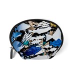 Art Fish Salmon Sydney Metal Accessory Pouch (Small) Back