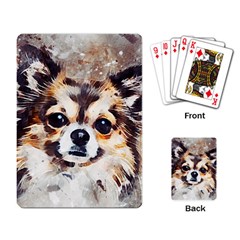 Chihuahua Dog Cute Pets Small Playing Cards Single Design by Pakrebo