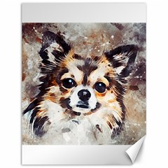 Chihuahua Dog Cute Pets Small Canvas 12  X 16  by Pakrebo