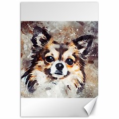 Chihuahua Dog Cute Pets Small Canvas 20  X 30  by Pakrebo