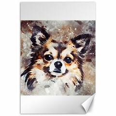 Chihuahua Dog Cute Pets Small Canvas 24  X 36  by Pakrebo