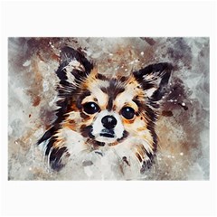 Chihuahua Dog Cute Pets Small Large Glasses Cloth by Pakrebo