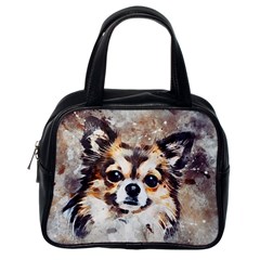 Chihuahua Dog Cute Pets Small Classic Handbag (one Side) by Pakrebo