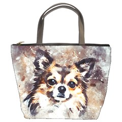 Chihuahua Dog Cute Pets Small Bucket Bag by Pakrebo