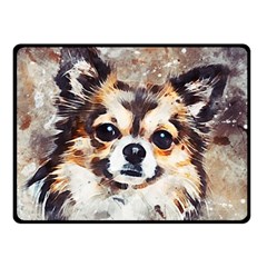 Chihuahua Dog Cute Pets Small Fleece Blanket (small) by Pakrebo