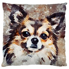 Chihuahua Dog Cute Pets Small Large Cushion Case (one Side) by Pakrebo