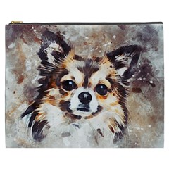 Chihuahua Dog Cute Pets Small Cosmetic Bag (xxxl) by Pakrebo