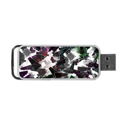 Abstract Background Science Fiction Portable Usb Flash (one Side) by Pakrebo