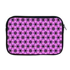 Background Wallpaper Pattern Pink Black Apple Macbook Pro 17  Zipper Case by Pakrebo