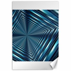 Form Pattern Tunnel Design Canvas 20  X 30  by Pakrebo