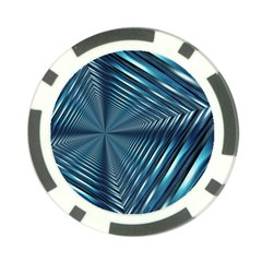 Form Pattern Tunnel Design Poker Chip Card Guard (10 Pack) by Pakrebo