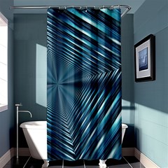 Form Pattern Tunnel Design Shower Curtain 36  X 72  (stall)  by Pakrebo