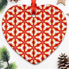 Background Wallpaper Pattern Heart Ornament (two Sides) by Pakrebo