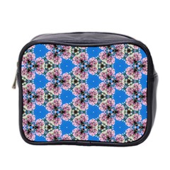 Pattern Sequence Motif Design Plan Floral Mini Toiletries Bag (two Sides) by Pakrebo