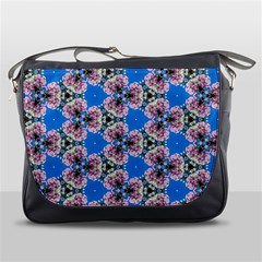 Pattern Sequence Motif Design Plan Floral Messenger Bag by Pakrebo