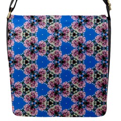 Pattern Sequence Motif Design Plan Floral Flap Closure Messenger Bag (s) by Pakrebo