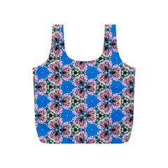 Pattern Sequence Motif Design Plan Floral Full Print Recycle Bag (s) by Pakrebo