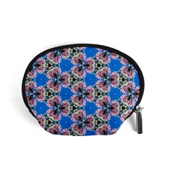 Pattern Sequence Motif Design Plan Floral Accessory Pouch (small) by Pakrebo