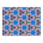 Pattern Sequence Motif Design Plan Floral Double Sided Flano Blanket (Mini)  35 x27  Blanket Front