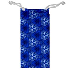 Background Wallpaper Pattern Blue Jewelry Bag by Pakrebo