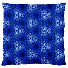 Background Wallpaper Pattern Blue Large Cushion Case (one Side) by Pakrebo