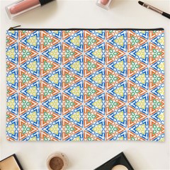 Background Wallpaper Pattern Cosmetic Bag (xxxl) by Pakrebo