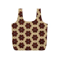 Pattern Sequence Motif Design Plan Full Print Recycle Bag (s) by Pakrebo