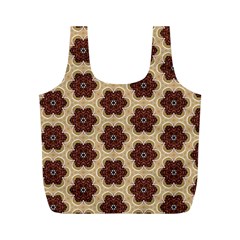 Pattern Sequence Motif Design Plan Full Print Recycle Bag (m) by Pakrebo