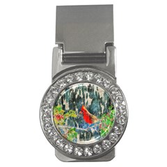 Texture Art Decoration Abstract Bird Nature Money Clips (CZ) 