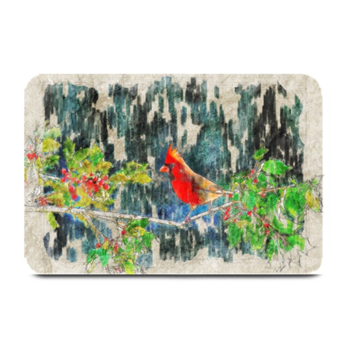 Texture Art Decoration Abstract Bird Nature Plate Mats