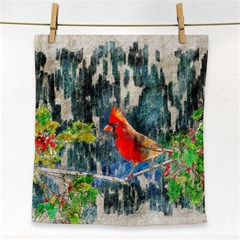 Texture Art Decoration Abstract Bird Nature Face Towel