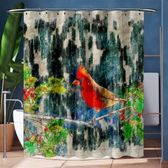 Texture Art Decoration Abstract Bird Nature Shower Curtain 60  x 72  (Medium) 