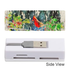 Texture Art Decoration Abstract Bird Nature Memory Card Reader (Stick)