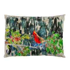 Texture Art Decoration Abstract Bird Nature Pillow Case (Two Sides)